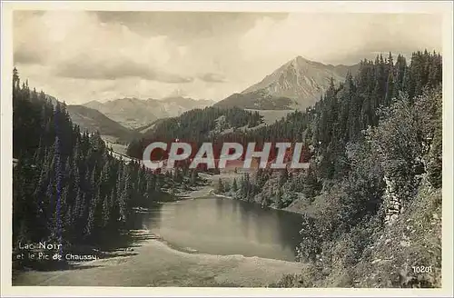 Cartes postales moderne Lac Noir et le pic de Chaussy