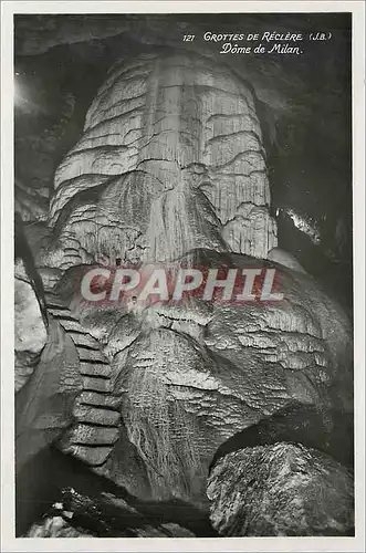 Cartes postales moderne Grottes de Reclere dome de Milan