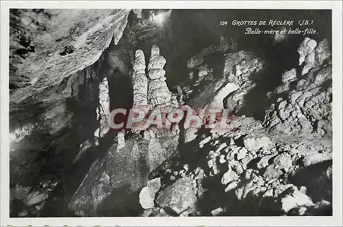 Cartes postales moderne Grottes de Reclere belle mere et belle fille