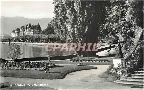 Cartes postales moderne Geneve parc Mon Repos