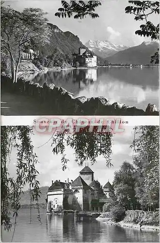Cartes postales Souvenir du Chateau de Chillon