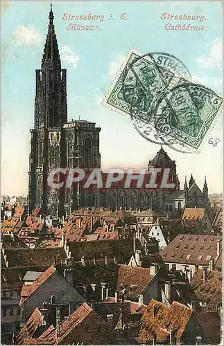 Cartes postales Strasbourg Cathedrale