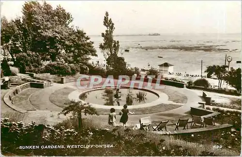 Ansichtskarte AK Sunken gardens Westcliff on sea