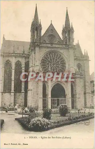 Cartes postales Dinan Eglise des Bas Foins Lehon