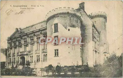 Cartes postales Angouleme Hotel de Ville facade sud est