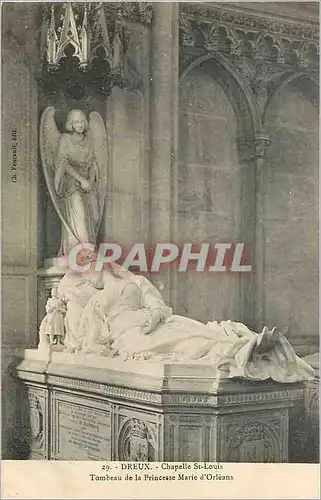 Ansichtskarte AK Dreux Chapelle St Louis tombeau de la Princesse Marie d'Orleans