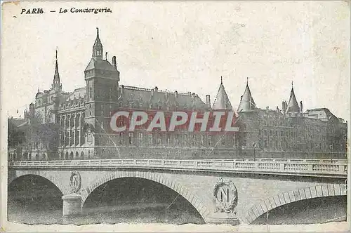 Cartes postales Paris la Conciergerie