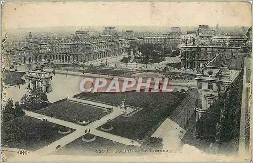 Cartes postales Paris le Louvre