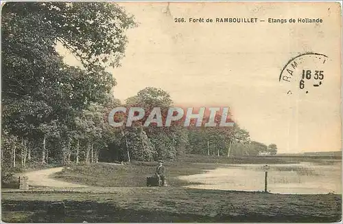 Cartes postales Foret de Rambouillet etangs de Hollande