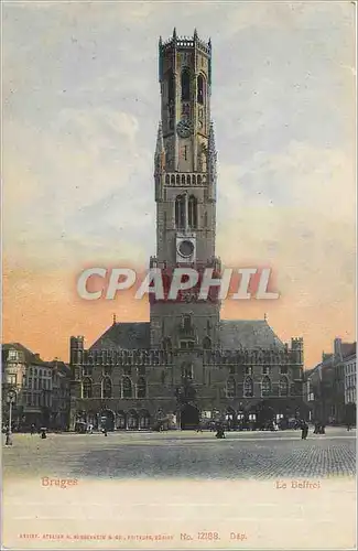 Cartes postales Bruges le Beffroi