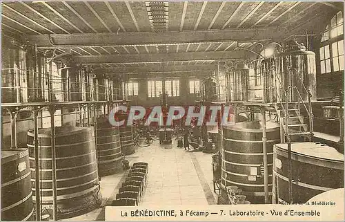 Cartes postales La Benedictine a Fecamp Laboratoire vue d'ensemble
