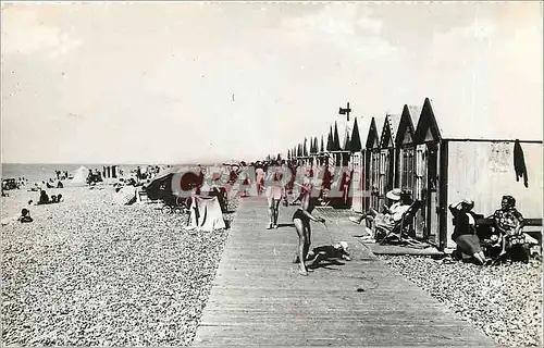 Moderne Karte La Cote d'Opale Cayeux sur mer Somme la plage