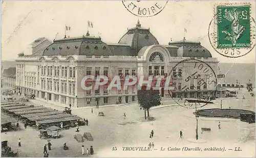 Cartes postales Trouville le casino