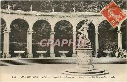 Cartes postales Parc de Versailles Bosquet des Colonnades