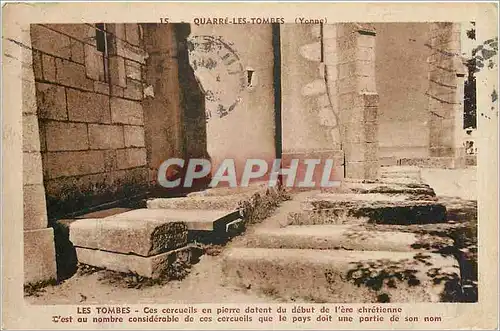Cartes postales Quare les Tombes Yonne les tombes