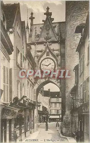 Cartes postales Auxerre l'Horloge