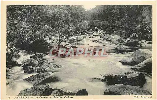 Cartes postales Avallon le cousin au Moulin Cadoux