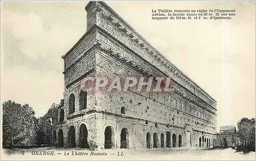 Cartes postales Orange le theatre romain