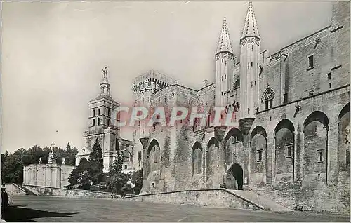 Cartes postales moderne Avignon l'Entree du Palais des papes et N D des Doms