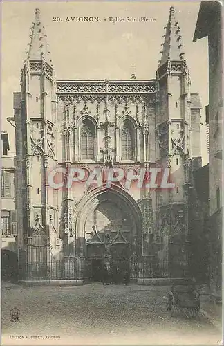 Ansichtskarte AK Avignon Eglise Saint Pierre