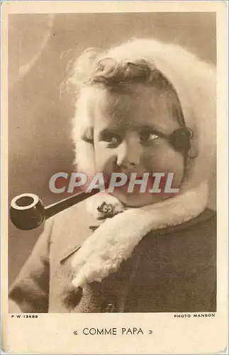 Cartes postales Comme Papa