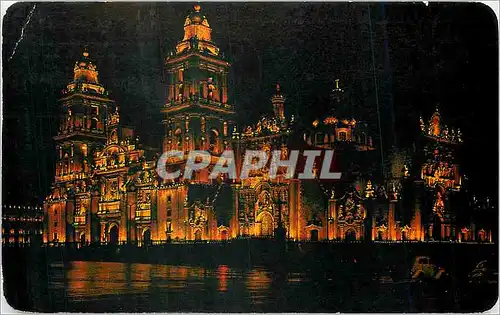 Cartes postales La Cathedrale de Mexico
