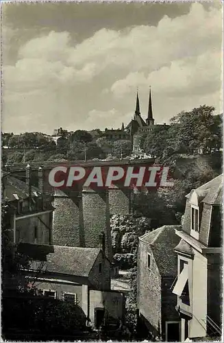 Cartes postales moderne Luxembourg la Passerelle