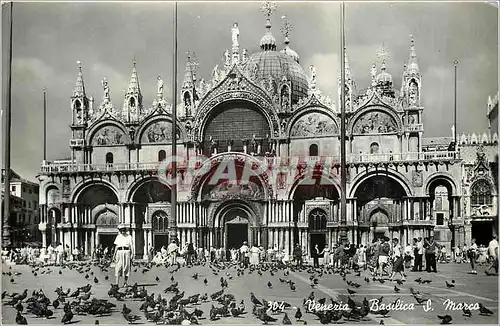 Moderne Karte Venezia Basilica S Marco