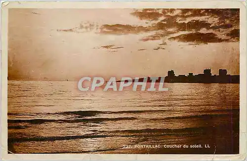 Cartes postales Pontaillac coucher du Soleil