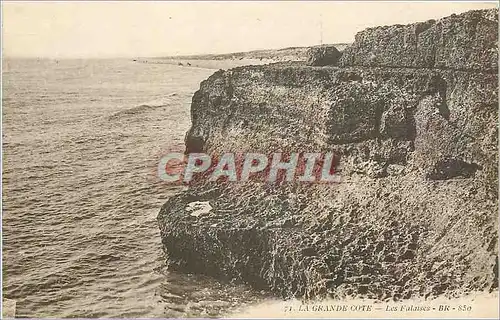 Cartes postales La Grande Cote les Falaises