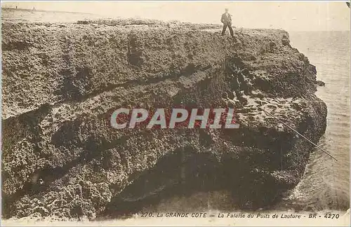 Cartes postales La Grande Cote la Falaise du puits de Lauture