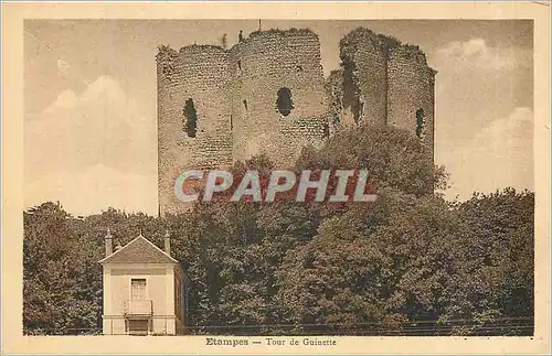 Cartes postales Etampes tour de Guinette