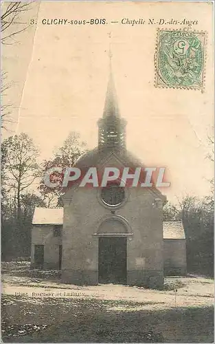 Cartes postales Clichy sous Bois Chapelle N D des Anges
