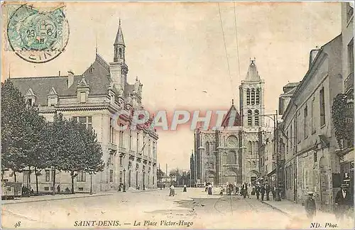 Cartes postales Saint Denis la Place Victor Hugo