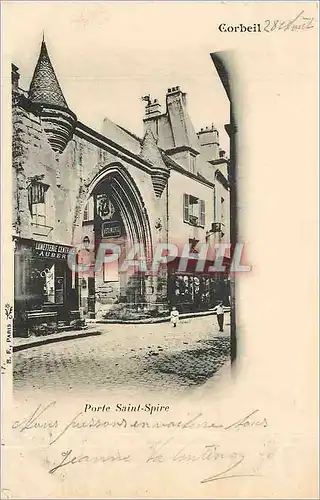 Cartes postales Corbeil Porte Saint Spire
