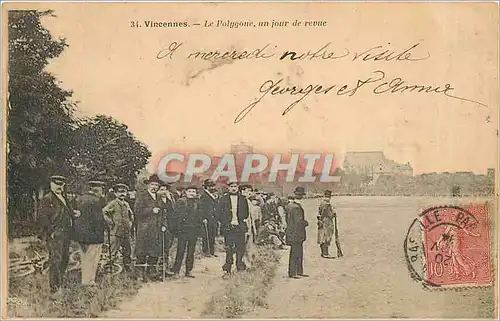 Cartes postales Vincennes le Polygone un jour de reune