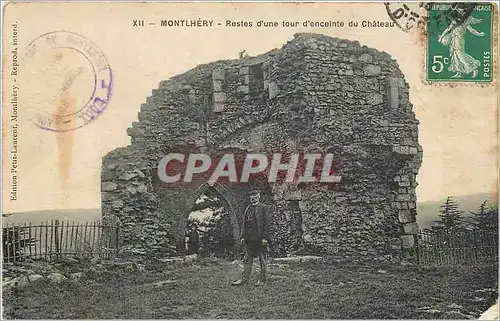 Cartes postales Montlhery Restes d'une tour d'enceinte du Chateau