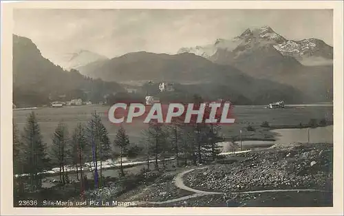 Cartes postales Sils Maria und Piz la Margna