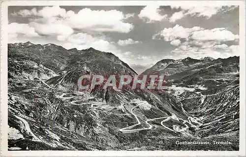 Cartes postales Gotthardstrasse Tremola