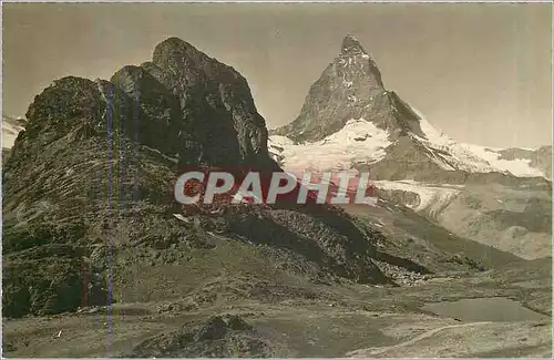 Cartes postales Zermatt Riffelhorn Motterhorn