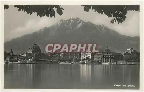 Moderne Karte Luzern und Pilatus