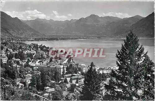 Moderne Karte Locarno Panorama