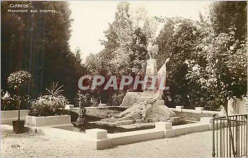 Cartes postales moderne Clarens Monument aux Internes Coq