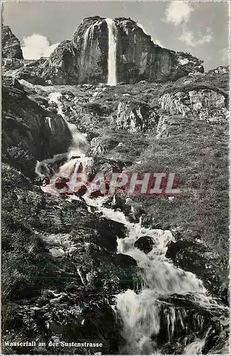 Cartes postales moderne Wasserfallan der Sustenstrasse