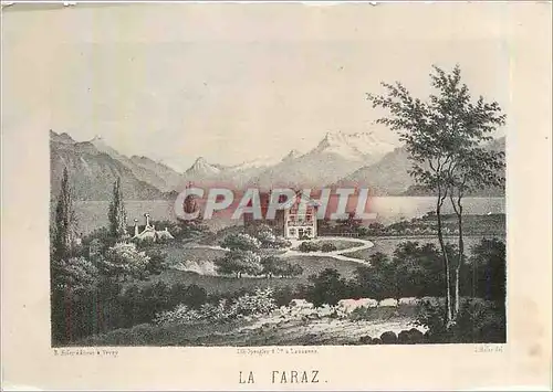 Cartes postales moderne La Faraz