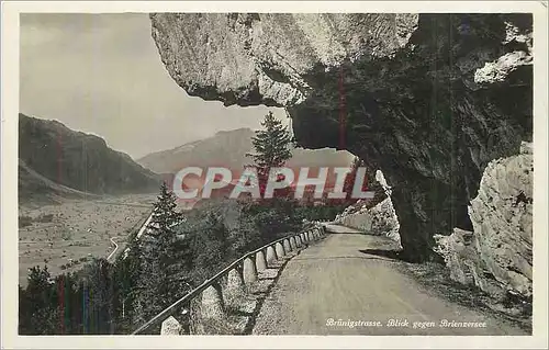 Cartes postales moderne Brunigstrusse Blick gegen Brienzersee