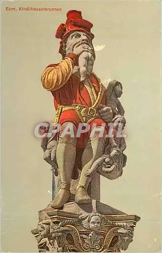 Cartes postales Bern Kindlifresserbrunnen