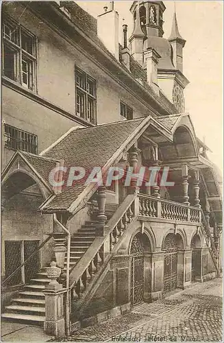 Cartes postales Fribourg Hotel de Ville