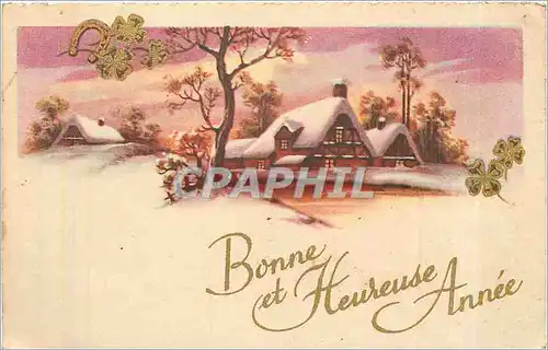 Cartes postales Bonne et Heueruse Annee