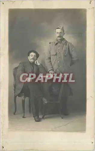 CARTE PHOTO Homme Militaria